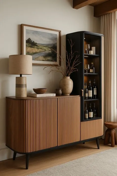 [BAR CA- 001] Oakridge Bar Cabinet